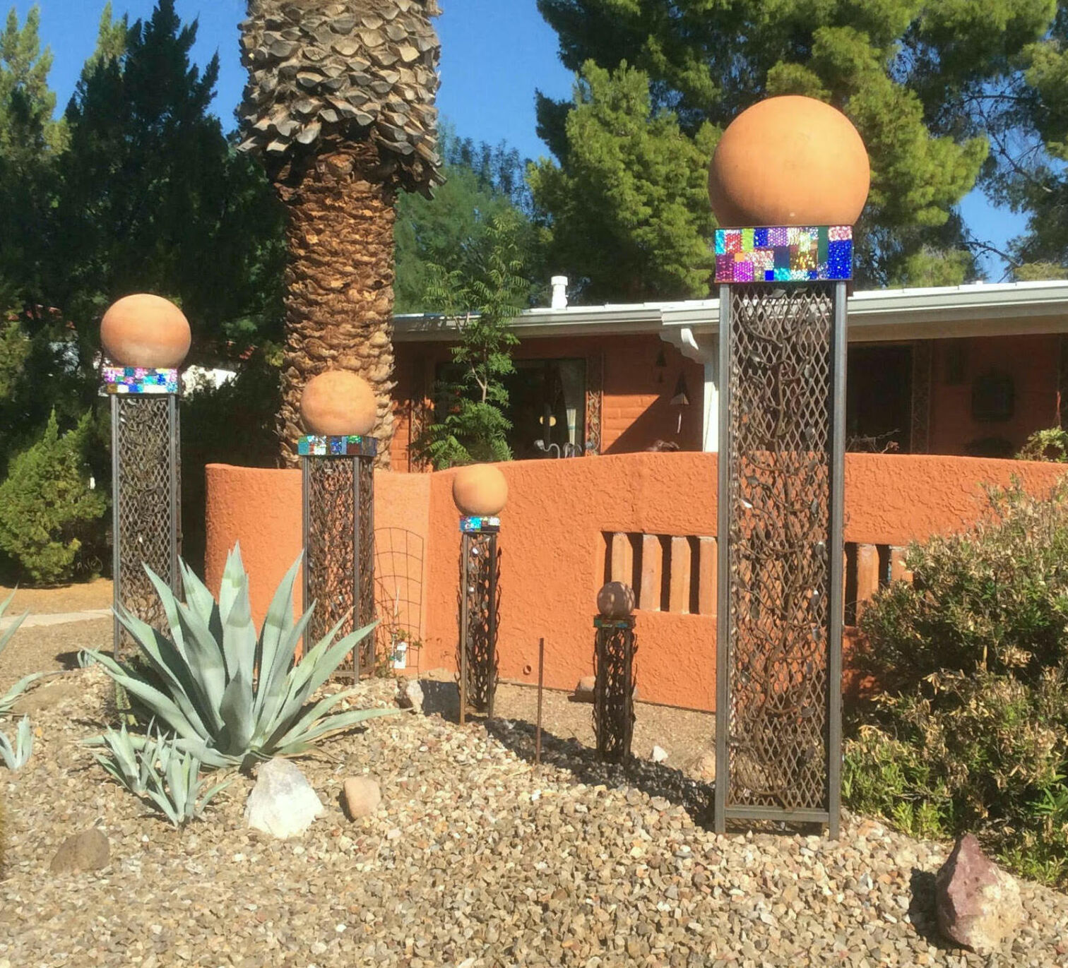 ART OUTDOORS: Eye-catching creative works